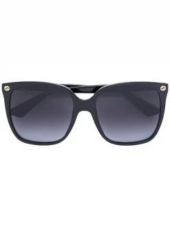 Gucci Eyewear Soldes 2022 26 Gucci Eyewear Oversize Gradient Square Sunglasses Femme