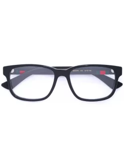 Gucci Eyewear Lunettes De Vue à Détail Web Homme