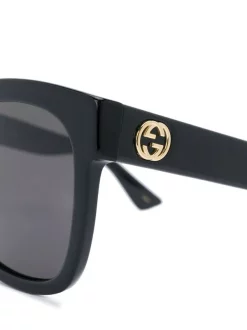 Gucci Eyewear Lunettes De Soleil à Monture Carrée 001 -Gucci Eyewear Soldes 2022 12458122 11592573 600