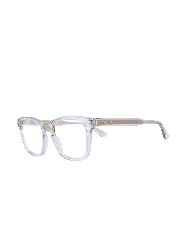 ( Positively Conscious ) Gucci Eyewear Lunettes à Monture Carrée Femme 2 ( Positively Conscious ) Gucci Eyewear Lunettes à Monture Carrée Femme – Image 2