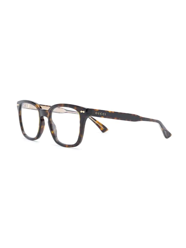 ( Positively Conscious ) Gucci Eyewear Lunettes à Monture Carrée Femme 1 ( Positively Conscious ) Gucci Eyewear Lunettes à Monture Carrée Femme