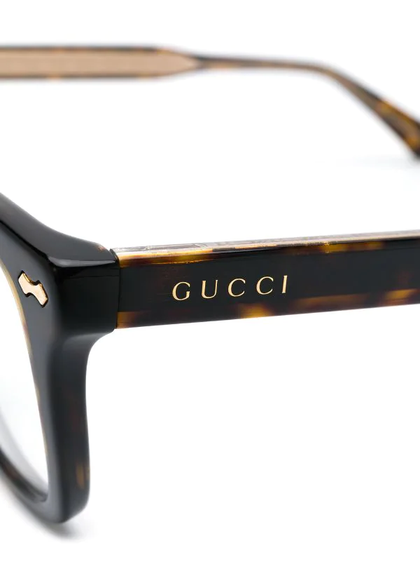 ( Positively Conscious ) Gucci Eyewear Lunettes à Monture Carrée Femme 2 ( Positively Conscious ) Gucci Eyewear Lunettes à Monture Carrée Femme – Image 2