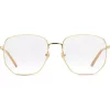 Gucci Eyewear Lunettes à Monture Rectangulaire 8005 GOLD