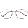 Gucci Eyewear Lunettes à Monture Hexagonale 001 BLACK
