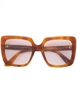 Gucci Eyewear Lunettes à Monture Rectangulaire Femme