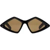 Gucci Eyewear Lunettes De Soleil Oversize 1121 Black