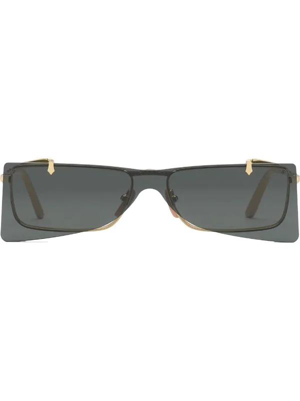 Gucci Eyewear Lunettes De Soleil à Monture Carrée Femme 1 Gucci Eyewear Lunettes De Soleil à Monture Carrée Femme