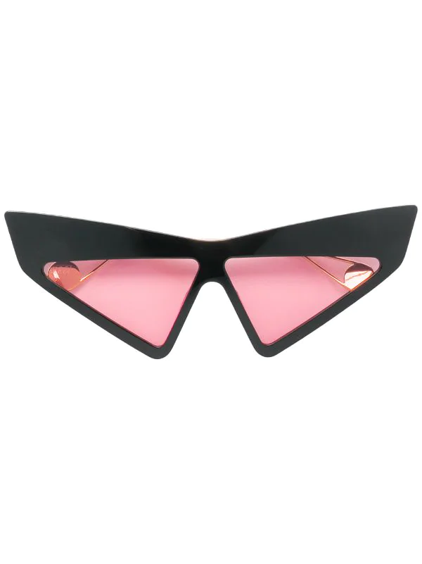 Gucci Eyewear Lunettes De Soleil Structurées à Ornements Femme 1 Gucci Eyewear Lunettes De Soleil Structurées à Ornements Femme