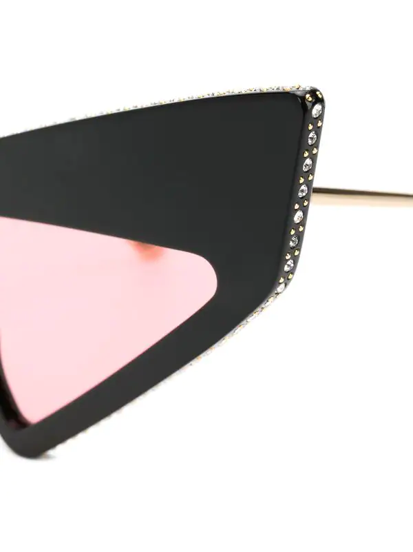 Gucci Eyewear Lunettes De Soleil Structurées à Ornements Femme 3 Gucci Eyewear Lunettes De Soleil Structurées à Ornements Femme – Image 3