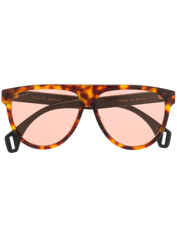 Gucci Eyewear 004 HAVANA BLACK ORANGE Lunettes De Soleil à Effet écaille De Tortue Homme 1 Gucci Eyewear 004 HAVANA BLACK ORANGE Lunettes De Soleil à Effet écaille De Tortue Homme
