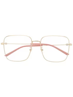 Gucci Eyewear Lunettes De Vue à Monture Carrée Femme