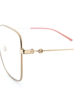 Gucci Eyewear Lunettes De Vue à Monture Carrée Femme -Gucci Eyewear Soldes 2022 13697811 16751805 600