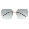 Gucci Eyewear C001 Lunettes De Soleil à Monture Carrée Oversize Femme