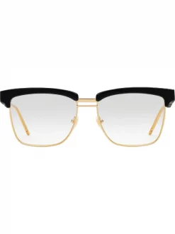 Gucci Eyewear Lunettes De Soleil à Monture Carrée Homme