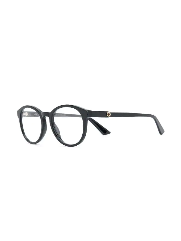 Gucci Eyewear 001 Lunettes De Vue à Monture Ronde Femme 2 Gucci Eyewear 001 Lunettes De Vue à Monture Ronde Femme – Image 2