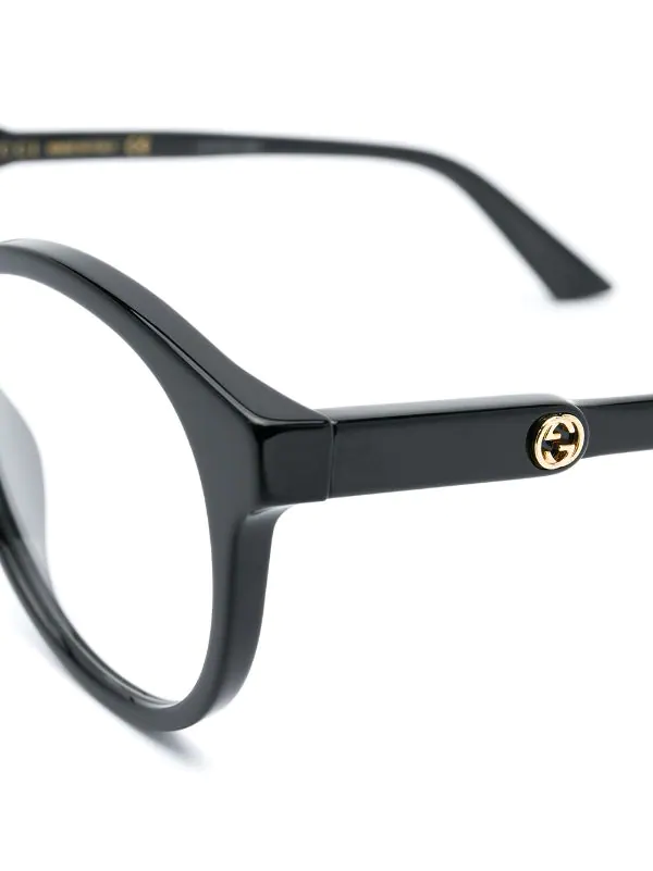 Gucci Eyewear 001 Lunettes De Vue à Monture Ronde Femme 3 Gucci Eyewear 001 Lunettes De Vue à Monture Ronde Femme – Image 3