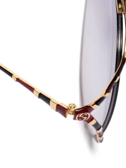Gucci Eyewear Lunettes De Soleil à Monture Carrée Femme -Gucci Eyewear Soldes 2022 14518939 27451314 600