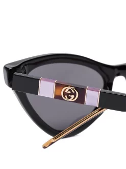 Gucci Eyewear Lunettes De Soleil à Monture Papillon Femme -Gucci Eyewear Soldes 2022 14518942 25364110 600