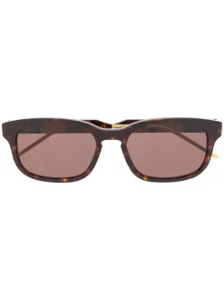Gucci Eyewear Lunettes De Soleil à Monture Rectangulaire Homme