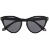 Gucci Eyewear 001 BLACK BLACK GREY Lunettes De Soleil à Monture Papillon Femme