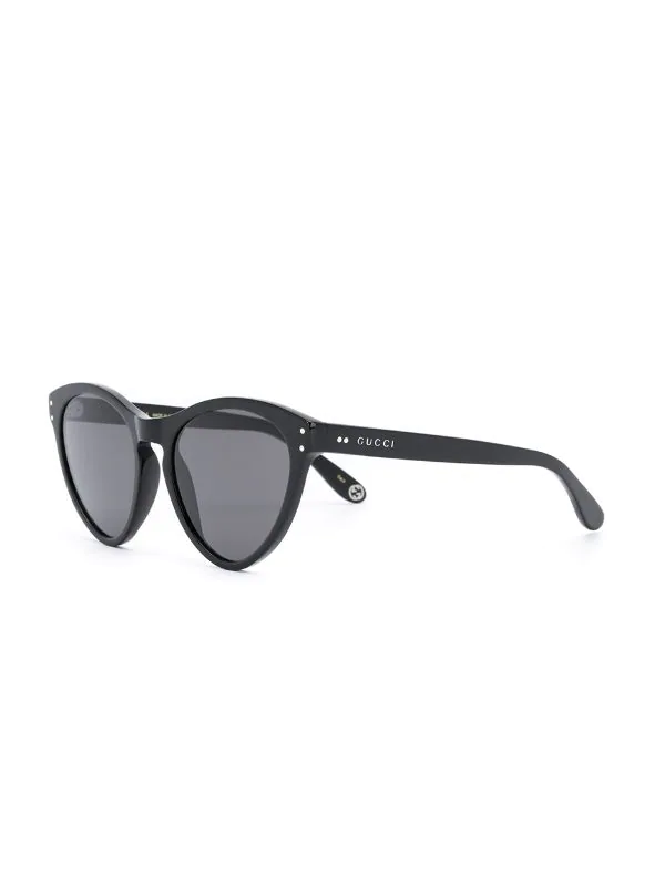 Gucci Eyewear 001 BLACK BLACK GREY Lunettes De Soleil à Monture Papillon Femme 2 Gucci Eyewear 001 BLACK BLACK GREY Lunettes De Soleil à Monture Papillon Femme – Image 2