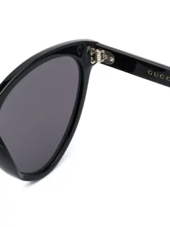 Gucci Eyewear 001 BLACK BLACK GREY Lunettes De Soleil à Monture Papillon Femme 5 Gucci Eyewear 001 BLACK BLACK GREY Lunettes De Soleil à Monture Papillon Femme -Gucci Eyewear Soldes 2022 14557197 22152211 600