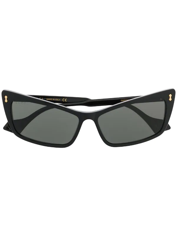 Gucci Eyewear Lunettes De Soleil à Monture Rectangulaire Femme 1 Gucci Eyewear Lunettes De Soleil à Monture Rectangulaire Femme