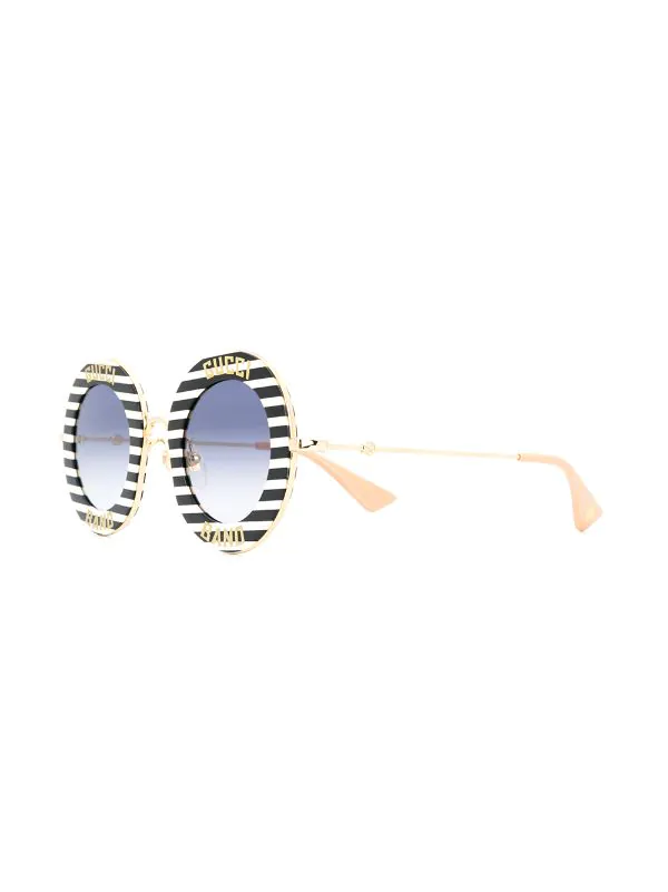 Gucci Eyewear Lunettes De Soleil à Monture Ronde Femme 2 Gucci Eyewear Lunettes De Soleil à Monture Ronde Femme – Image 2