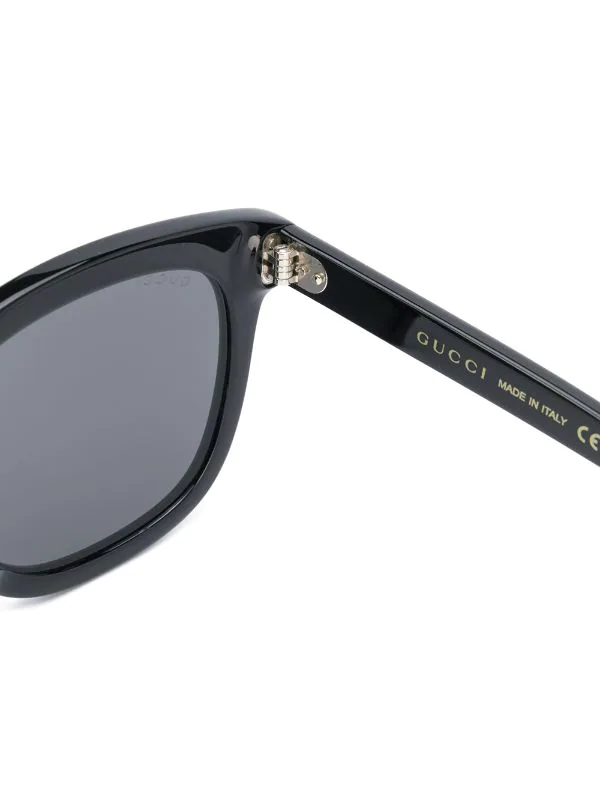 Gucci Eyewear 001 BLACK Lunettes De Soleil à Monture Carrée Femme 3 Gucci Eyewear 001 BLACK Lunettes De Soleil à Monture Carrée Femme – Image 3