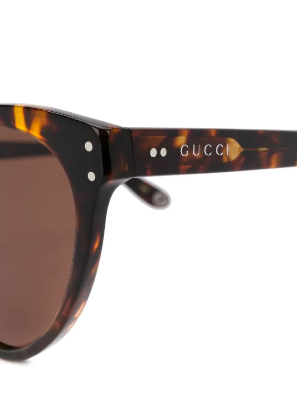 Gucci Eyewear 002 BROWN Lunette De Soleil à Monture Papillon Femme 3 Gucci Eyewear 002 BROWN Lunette De Soleil à Monture Papillon Femme – Image 3