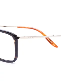 Gucci Eyewear Lunettes De Vue Havana Femme -Gucci Eyewear Soldes 2022 14922771 27693137 600
