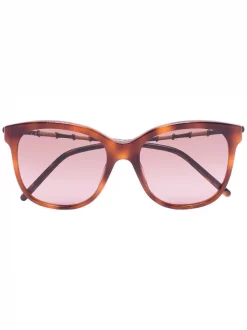 Gucci Eyewear Lunettes De Soleil à Verres Tintés 003 BROWN