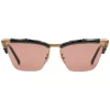 Gucci Eyewear Lunettes De Soleil Bamboo Femme
