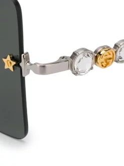 Gucci Eyewear 001 Lunettes De Soleil à Ornements En Cristal Femme 5 Gucci Eyewear 001 Lunettes De Soleil à Ornements En Cristal Femme -Gucci Eyewear Soldes 2022 15016018 25000563 600