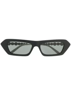 Gucci Eyewear Lunettes De Soleil à Monture Rectangulaire Femme