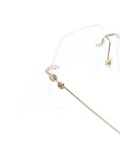 Gucci Eyewear Lunettes De Vue à Monture Carrée Femme -Gucci Eyewear Soldes 2022 15024451 25258014 600