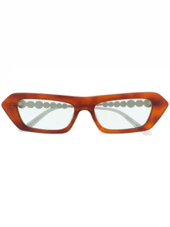 Gucci Eyewear Lunettes De Soleil Ă Monture Ă Ornements 003