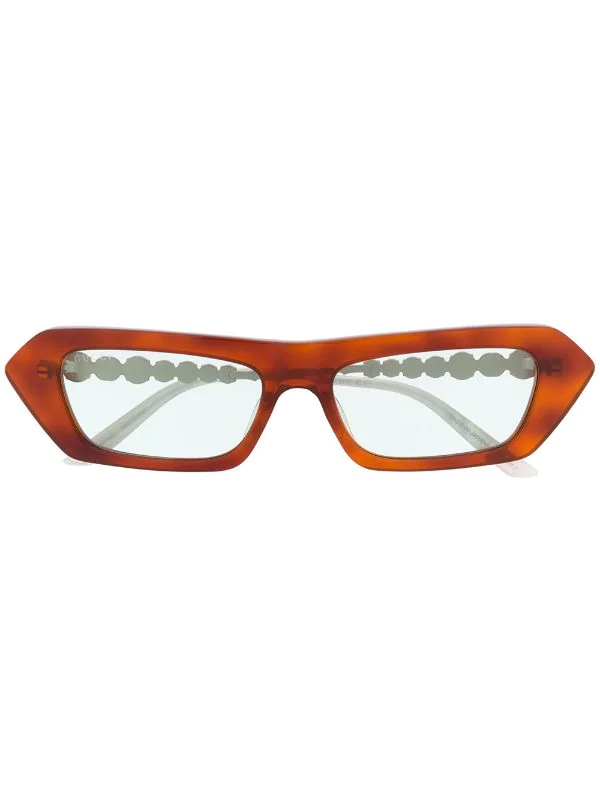 Gucci Eyewear Lunettes De Soleil à Monture à Ornements 003 1 Gucci Eyewear Lunettes De Soleil à Monture à Ornements 003