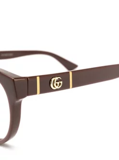 Gucci Eyewear 003 Lunettes De Vue à Monture Papillon Femme -Gucci Eyewear Soldes 2022 15095326 25808245 600