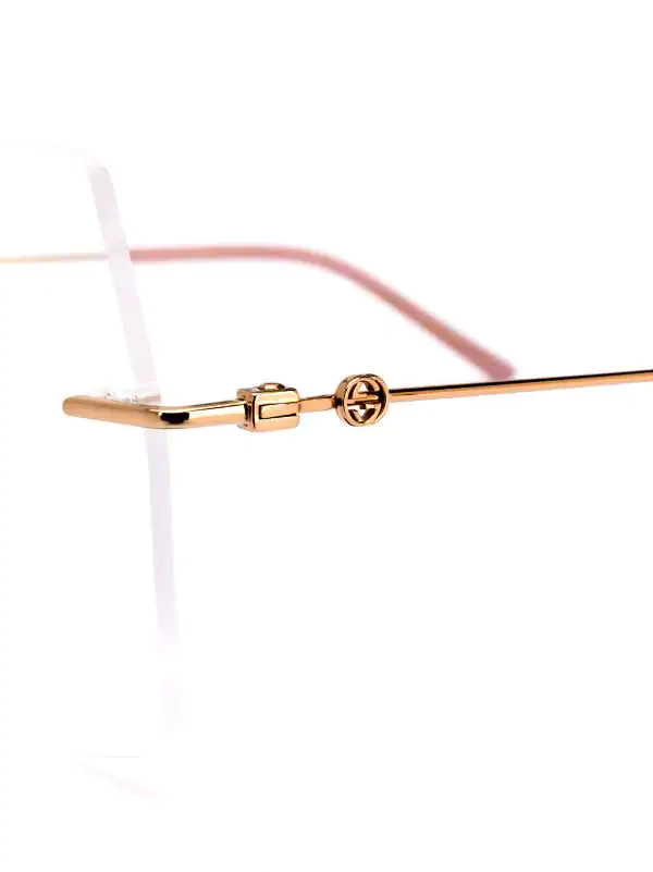 Gucci Eyewear Lunettes De Vue à Monture Oversize 004 3 Gucci Eyewear Lunettes De Vue à Monture Oversize 004 – Image 3