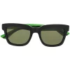 Gucci Eyewear Lunettes De Soleil à Monture Carrée 002 BLACK GREEN