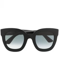 Gucci Eyewear Lunettes De Soleil à Monture Oversize Femme