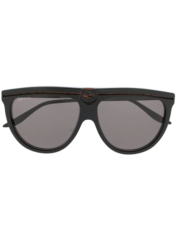 Gucci Eyewear Lunettes De Soleil à Monture Aviateur Homme 1 Gucci Eyewear Lunettes De Soleil à Monture Aviateur Homme