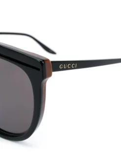 Gucci Eyewear Lunettes De Soleil à Monture Aviateur Homme 5 Gucci Eyewear Lunettes De Soleil à Monture Aviateur Homme -Gucci Eyewear Soldes 2022 15370802 26970705 600