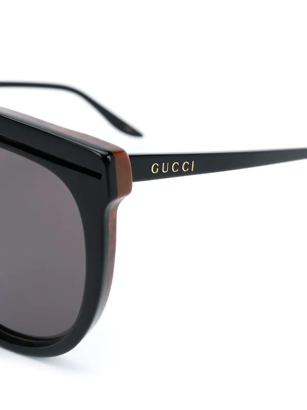 Gucci Eyewear Lunettes De Soleil à Monture Aviateur Homme 3 Gucci Eyewear Lunettes De Soleil à Monture Aviateur Homme – Image 3