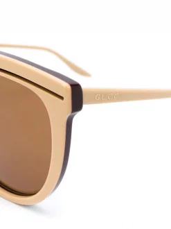 Gucci Eyewear Lunettes De Soleil à Monture Aviateur Homme -Gucci Eyewear Soldes 2022 15370803 26970707 600