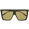 Gucci Eyewear Lunettes De Soleil à Monture Carrée 005
