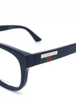 Gucci Eyewear Lunettes De Vue à Monture Rectangulaire Homme -Gucci Eyewear Soldes 2022 15371156 26967544 600