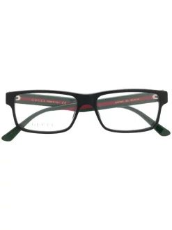 Gucci Eyewear Lunettes De Vue Ă Monture Rectangulaire 001
