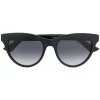 Gucci Eyewear 001 BLACK Lunettes De Soleil à Monture Ronde Femme